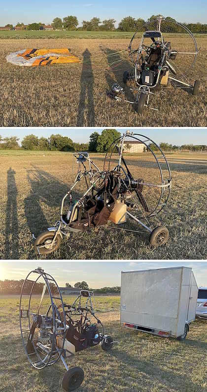 Motorschirm Doppelsitzer Trike Xenit Plus