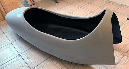 Verkleidung für ES Trike aus Carbon