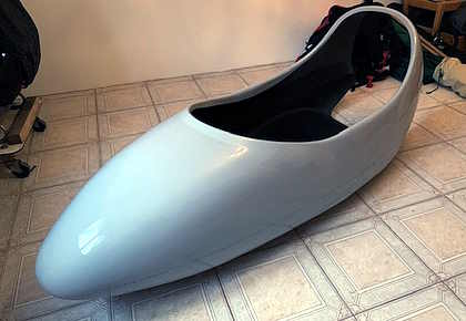 Verkleidung für ES Trike aus Carbon