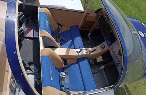 Asso5 retractable landing gear