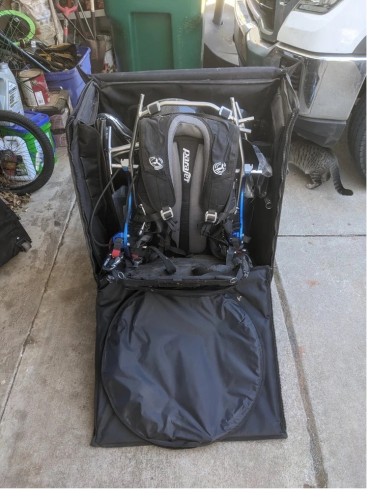 brand new Parajet Maverick, Factory R, blue, Ozone Kona2, angelsq220