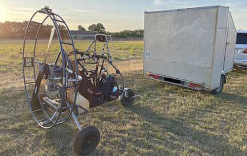 Motorschirm Doppelsitzer Trike Xenit Plus