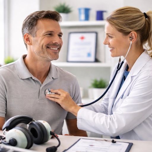 Fliegerarzt Medical Untersuchung